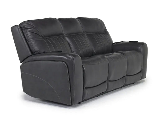 BANKS0001:Banks 3 Power Sofa & Loveseat, Angle