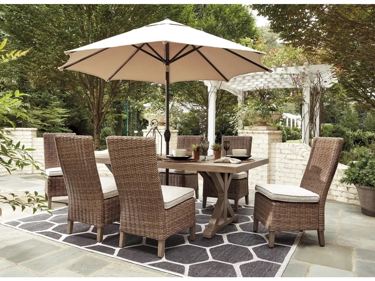 BEACHFR03:Beachcroft Patio Table & 4 Cha, 