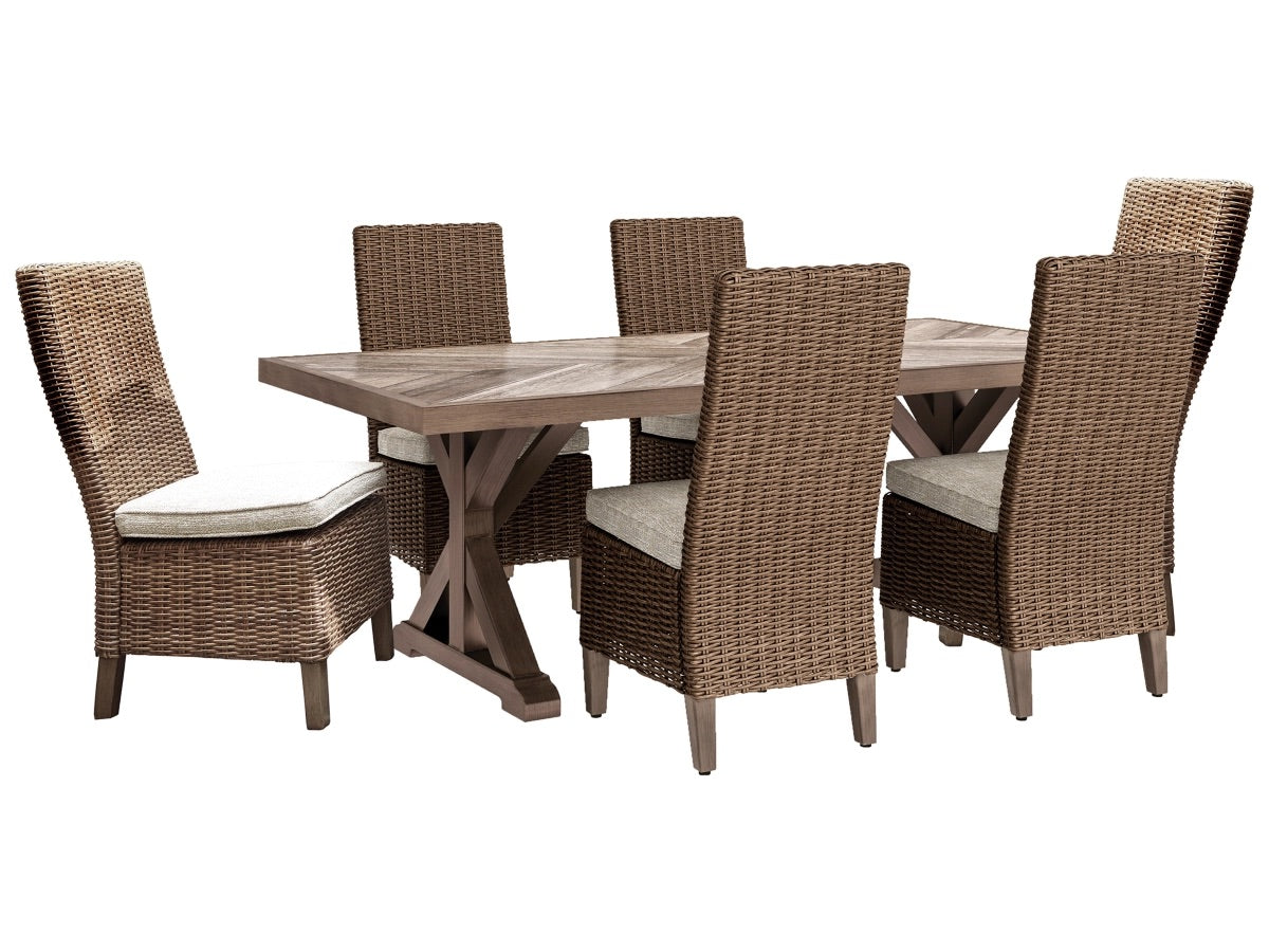 BEACHFR03:Beachcroft Patio Table & 4 Cha, 
