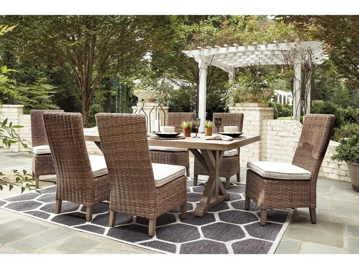 BEACHFR03:Beachcroft Patio Table & 4 Cha, Styled