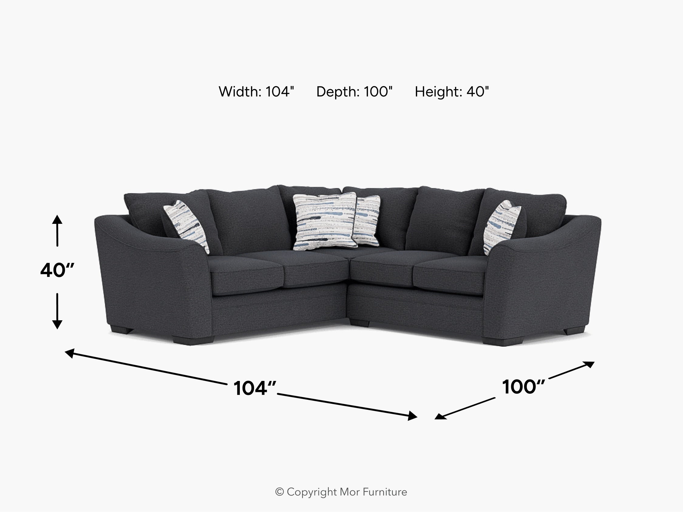 BRAZIL000:Brazil Tux Loveseat Sectional, 