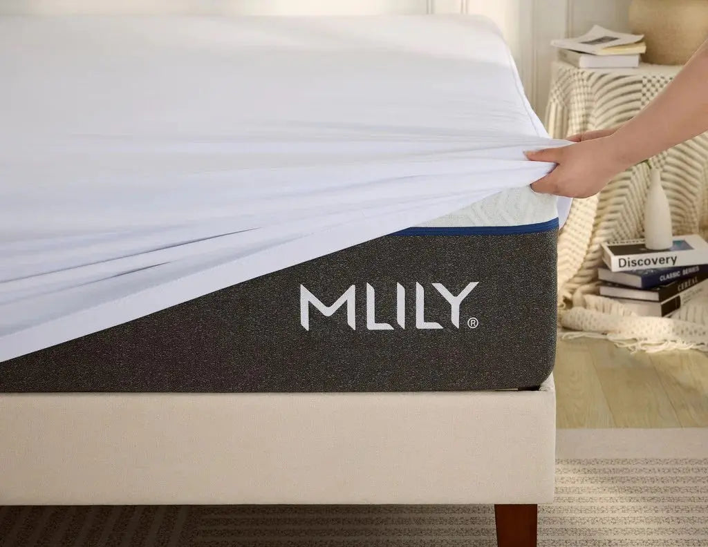 180794181:Mlily Bamboo Mattress Protecto, 