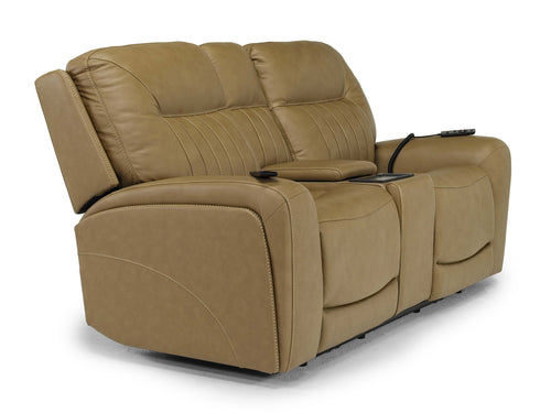 224894863:Banks 3 Power Console Loveseat, Angle