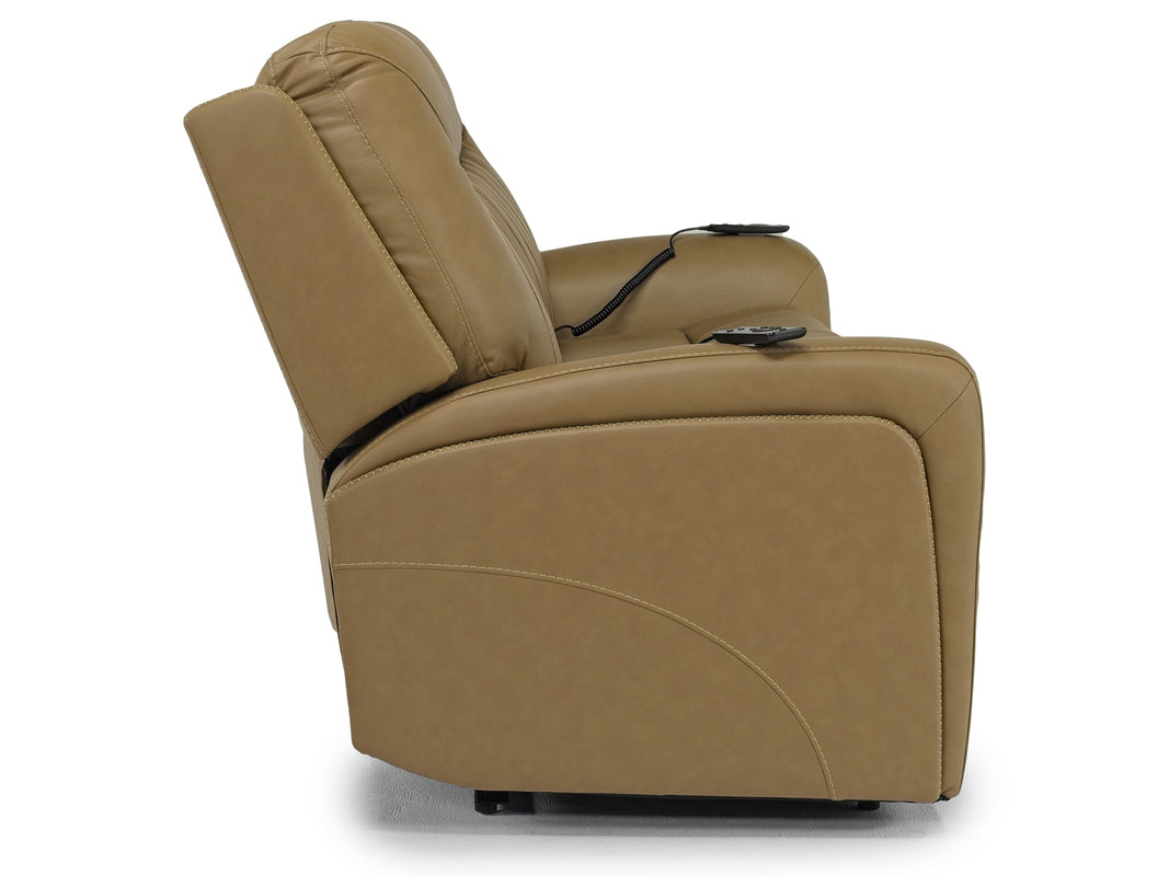 BANKS0112:Banks 3 Power Loveseat, Side