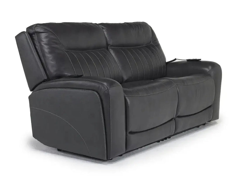 BANKS0001:Banks 3 Power Sofa & Loveseat, Angle
