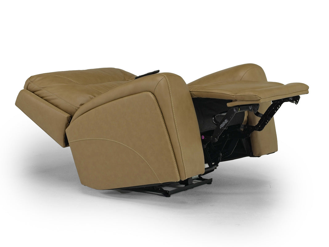801246039:Banks 3 Power Recliner,  Reclined
