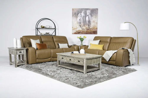 BANKS0101:Banks 3 Power Sofa & Loveseat, Styled