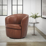 438460878:Barolo Swivel Chair, Styled