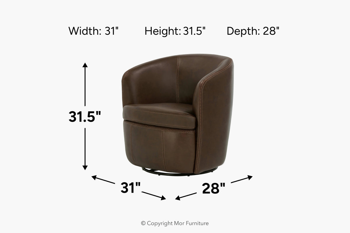 425238472:Barolo Swivel Chair, 