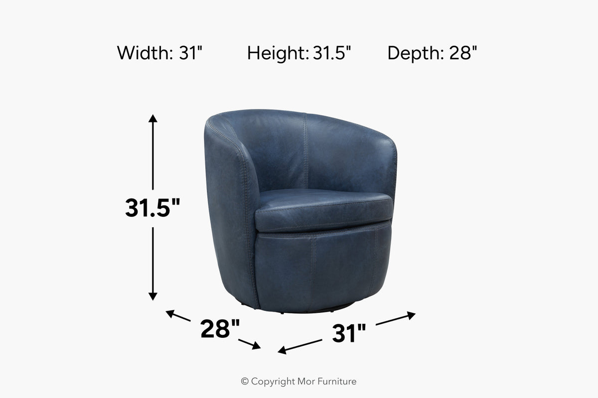 973980025:Barolo Swivel Chair, 