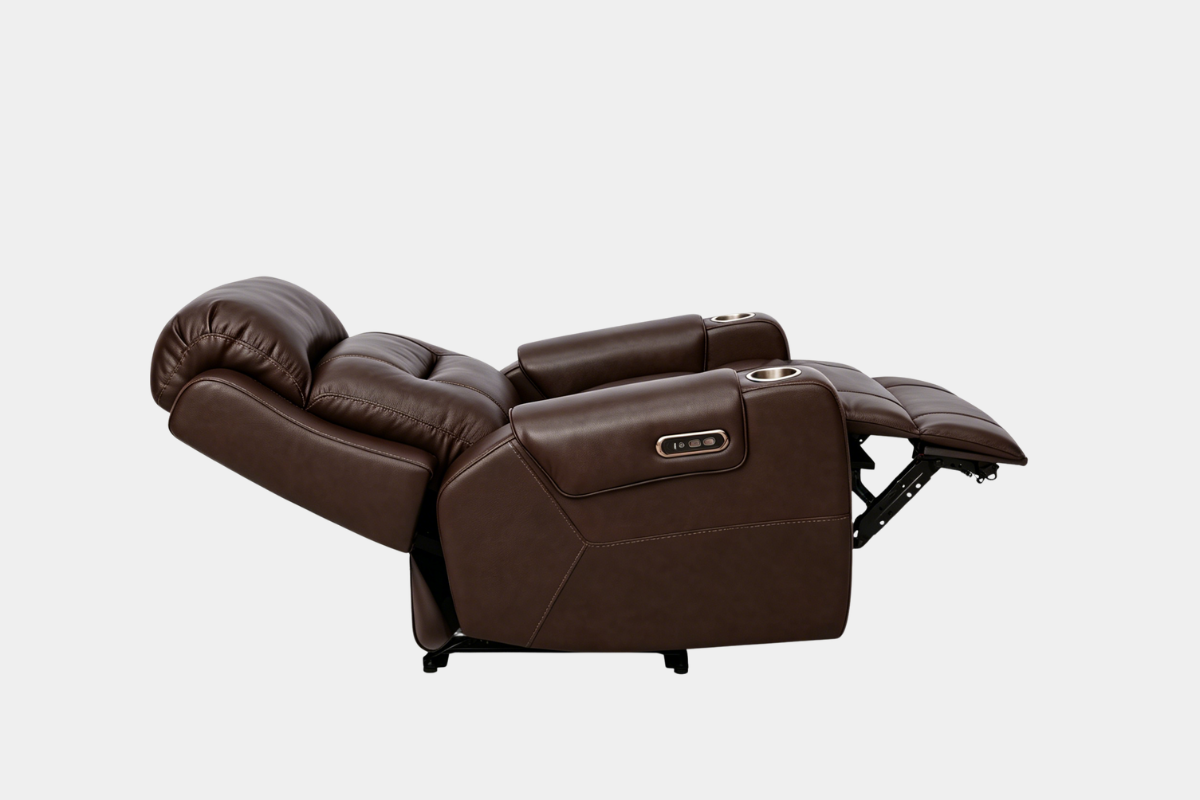 354171650:Baron 2 Power Recliner, Side Reclined