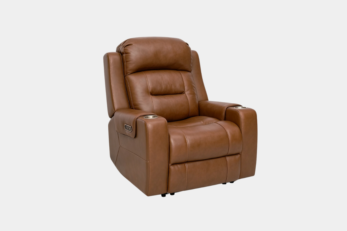 481127771:Baron 2 Power Recliner, Angled