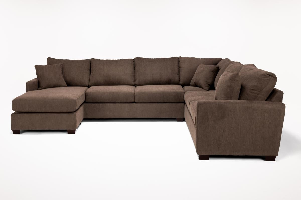 BARRETT05:Barrett Tux Sofa Chaise Sectio, Front