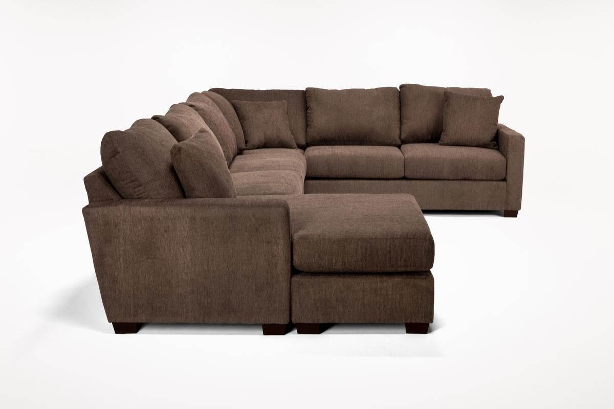 BARRETT05:Barrett Tux Sofa Chaise Sectio, Side