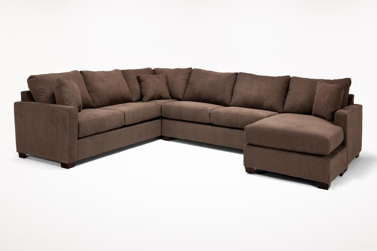 BARRETT04:Barrett Tux Sofa Chaise Sectio, Angle