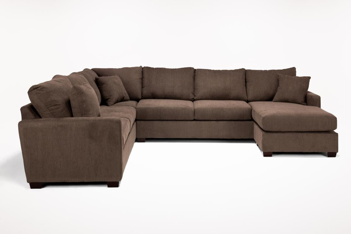 BARRETT04:Barrett Tux Sofa Chaise Sectio, Front