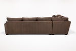 BARRETT04:Barrett Tux Sofa Chaise Sectio, SideBack