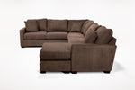 BARRETT04:Barrett Tux Sofa Chaise Sectio, Side