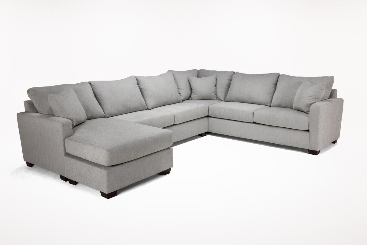 BARRETT03:Barrett Tux Sofa Chaise Sectio, Angle
