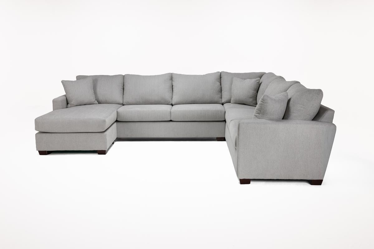 BARRETT03:Barrett Tux Sofa Chaise Sectio, Front