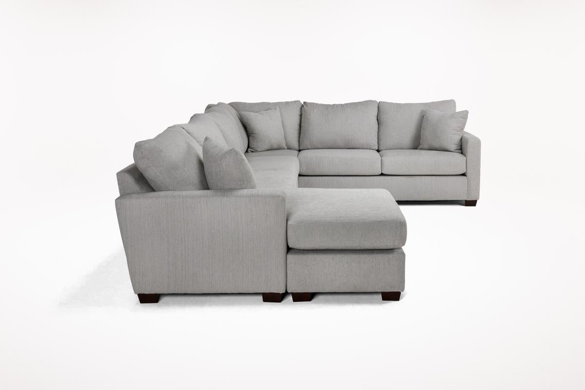 BARRETT03:Barrett Tux Sofa Chaise Sectio, Side