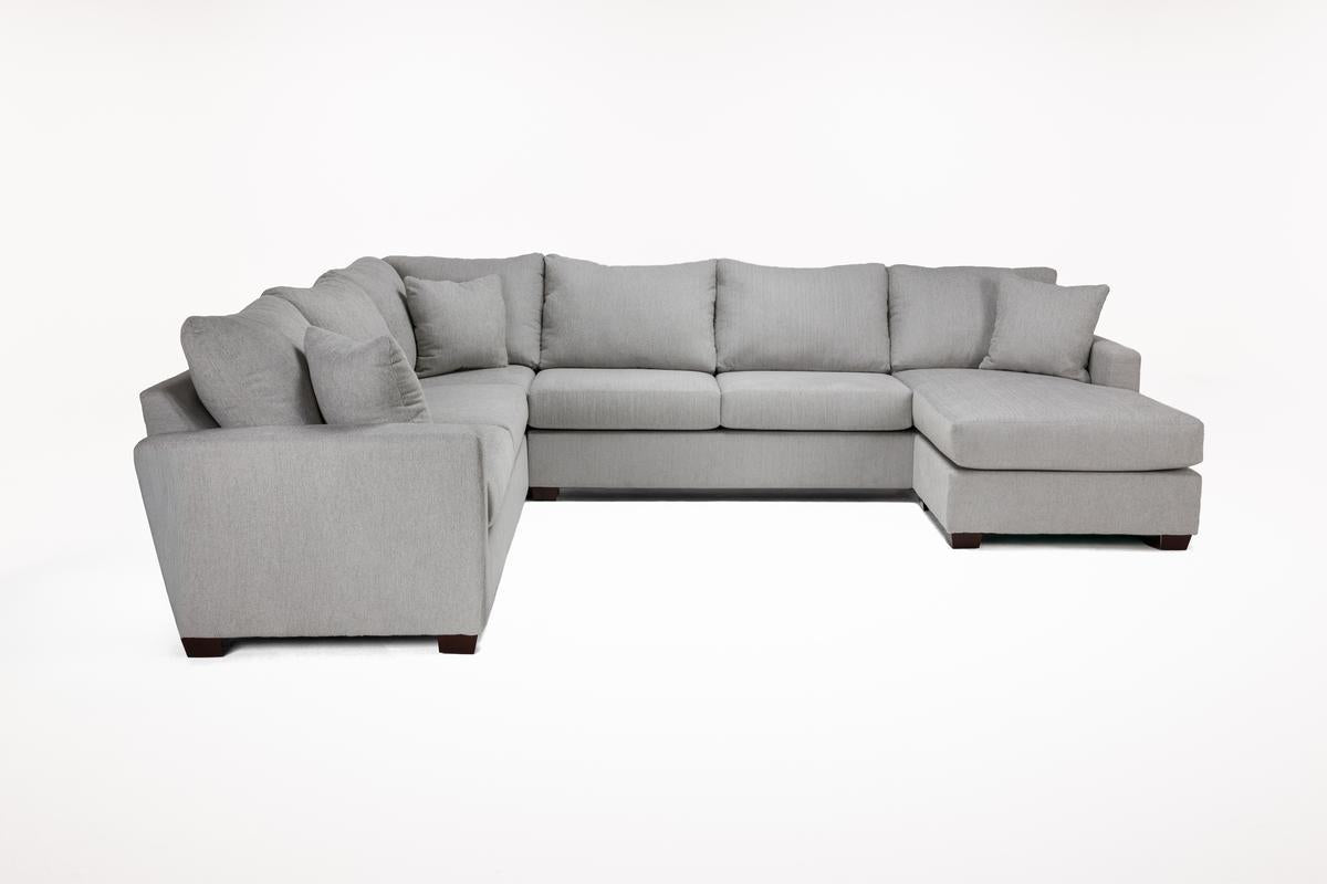 BARRETT02:Barrett Tux Sofa Chaise Sectio, Front
