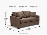 808769219:Barrett Loveseat, 