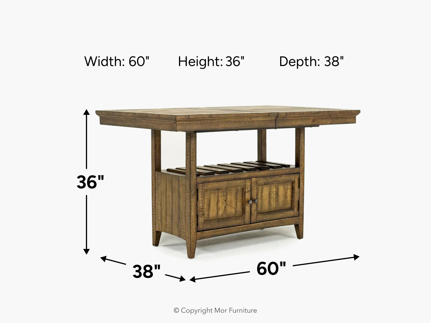 634026267:Bay Creek Counter Height Dining Table, 