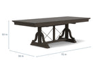254597106:Bay Creek Dining Table, 