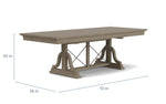 BAYCREE10:Bay Creek Dining Table & 4 Cha, 