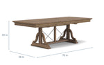 BAYCREEKA:Bay Creek Dining Table & 6 Cha, 