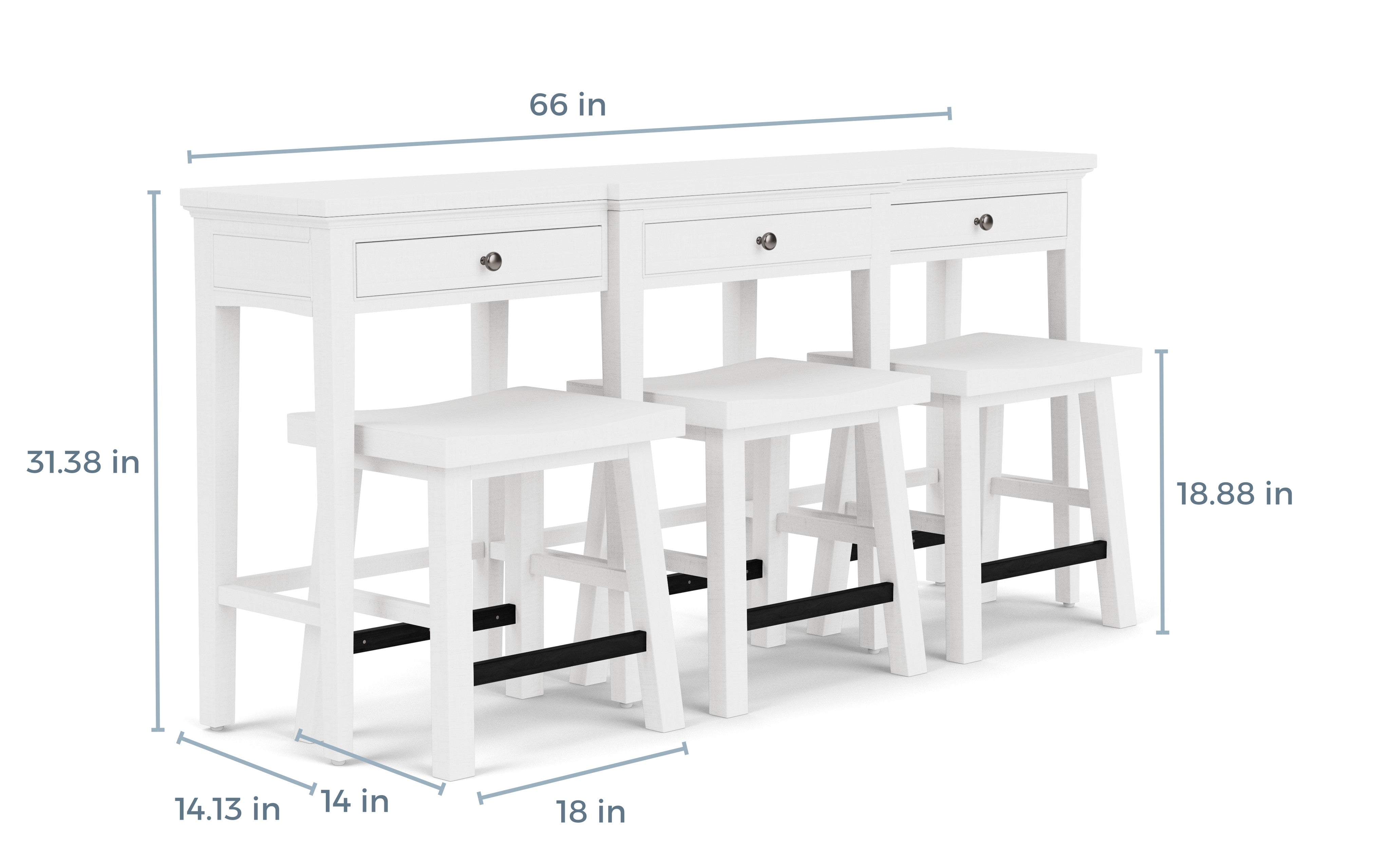BAYCREEK8:Bay Creek Sofa Bar Table With , 