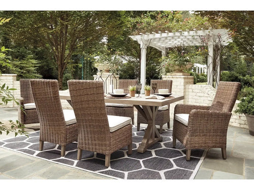 BEACHFR05:Beachcroft Patio Table & 4 Cha, StyledSide