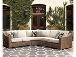 BEACHFR00:Beachcroft 3 Piece Patio Secti, Styled