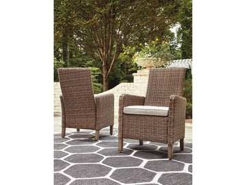 769810759:Beachcroft Patio Arm Chair, StyledFrontBack