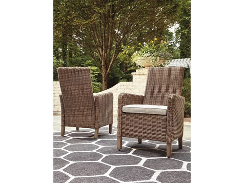 769810759:Beachcroft Patio Arm Chair, StyledFrontBack