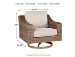 809907563:Beachcroft Patio Accent Chair, 
