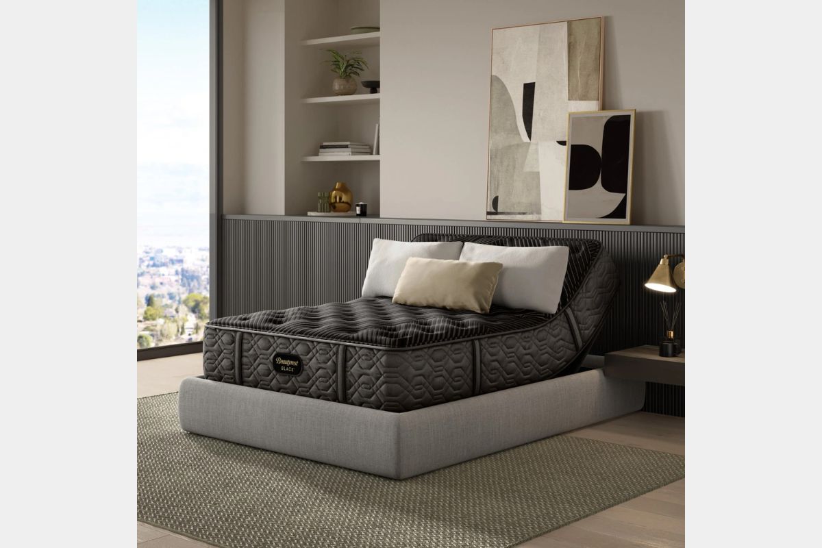 936032550:Simmons Beautyrest Black Series 1 Mattress, StyledAngled