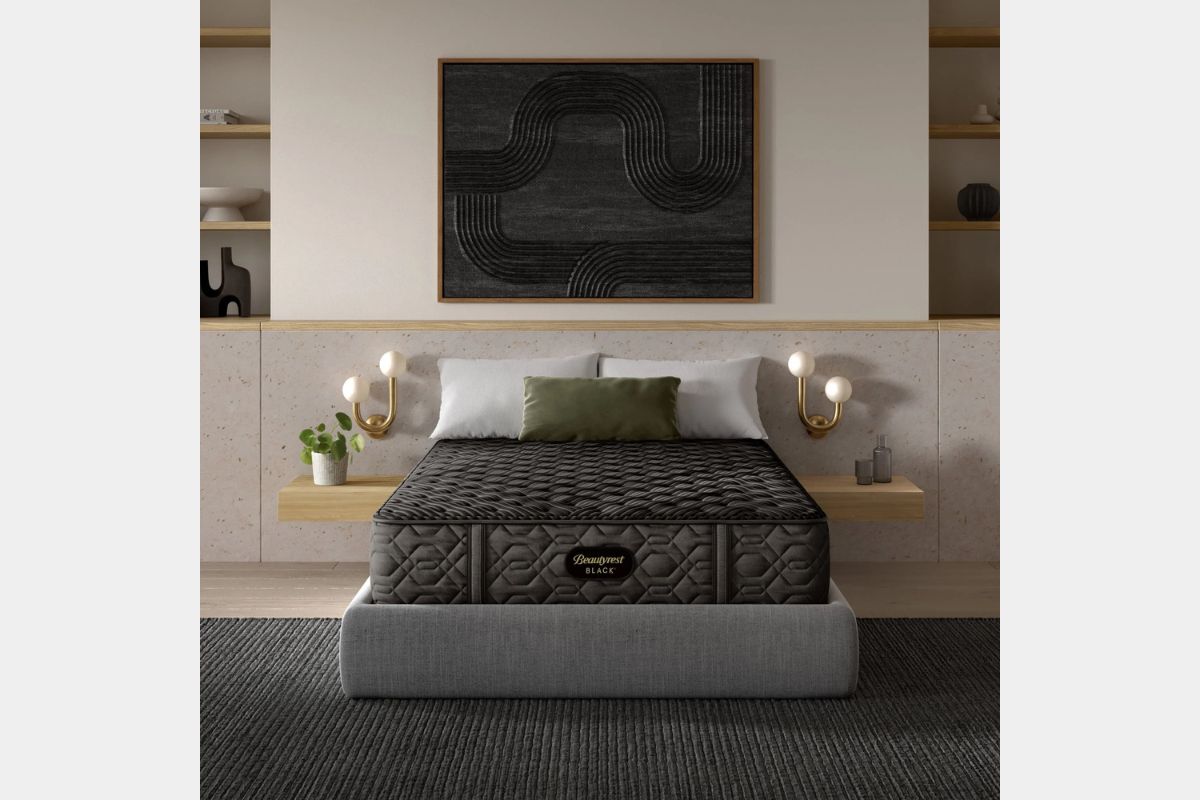 936032550:Simmons Beautyrest Black Series 1 Mattress, StyledFront