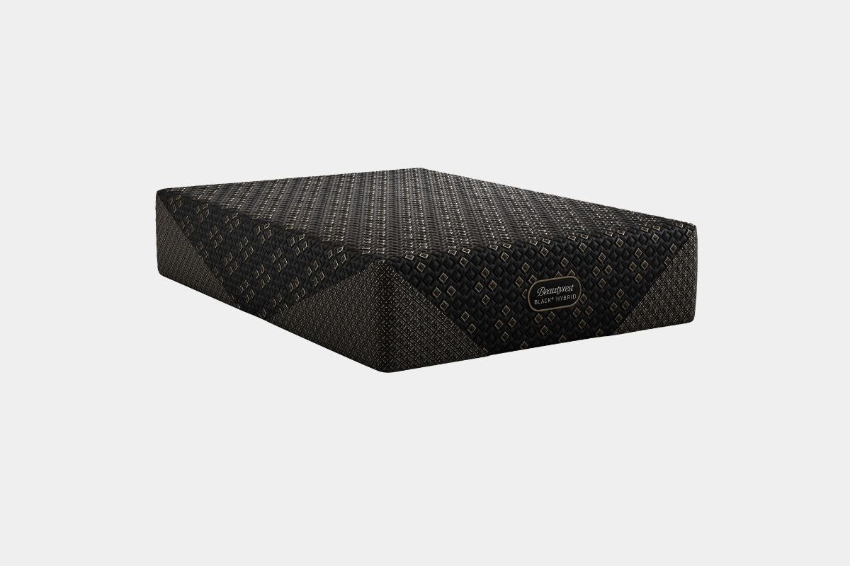 888984109:Simmons Beautyrest Black Hybrid Series 4 Xcs Mattress, Angled