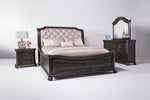 BELLAMY04:Bellamy Sleigh Bed & Dresser &, Styled