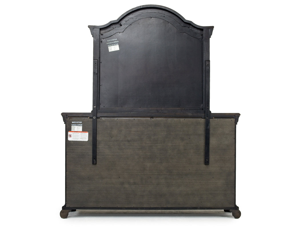 BELLAMY05:Bellamy Sleigh Bed & Dresser &, Back