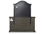 BELLAMY05:Bellamy Sleigh Bed & Dresser &, Back