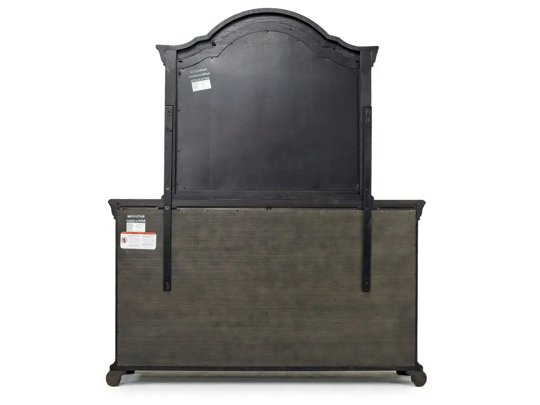 BELLAMY05:Bellamy Sleigh Bed & Dresser &, Back
