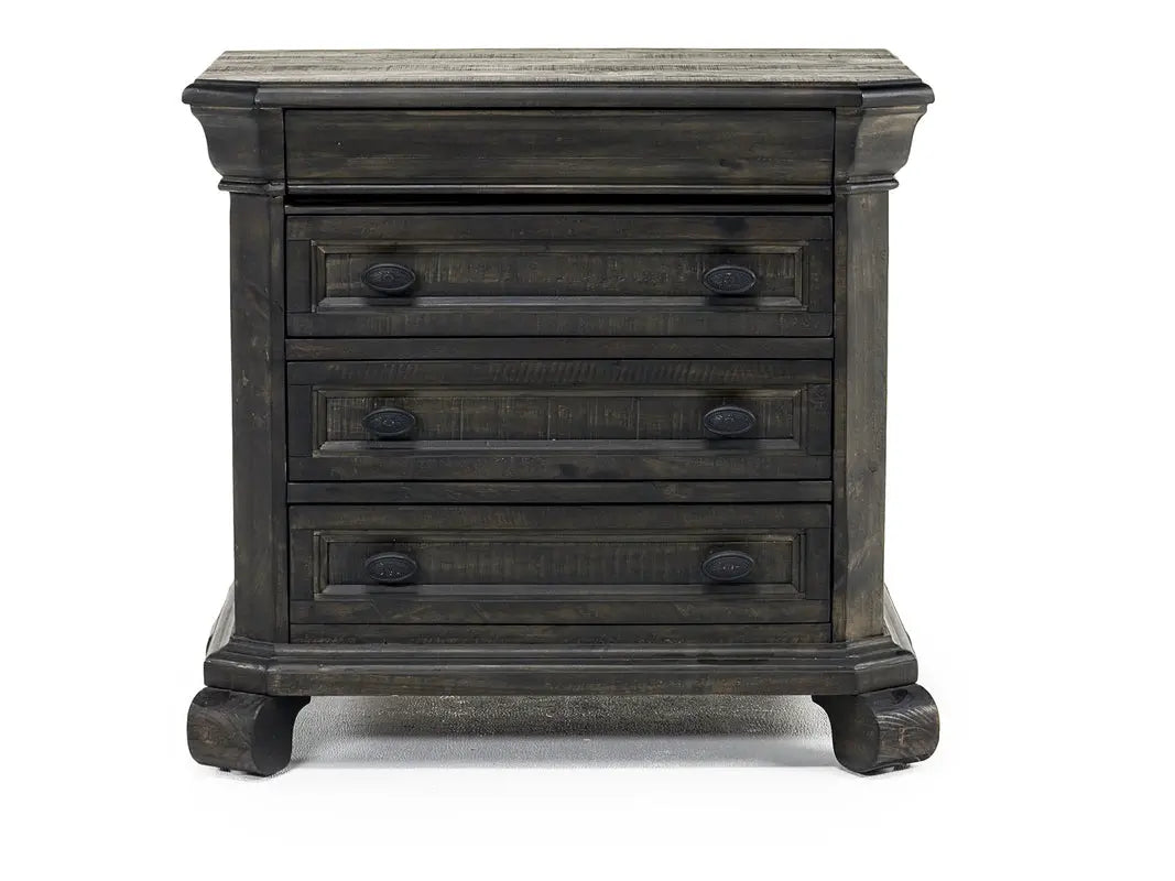 BELLAMY07:Bellamy Sleigh Bed & Dresser &, Front