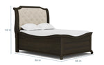 478319930:Bellamy Sleigh Bed, 