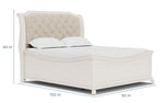 934180320:Bellamy Sleigh Bed, 