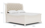 612313165:Bellamy Sleigh Bed, 