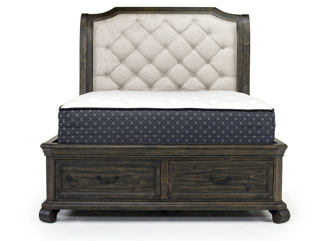 BELLAMY23:Bellamy Sleigh Bed & Dresser &, Front