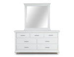 BELLABEDE:Bella Panel Bed & Dresser & Mi, Front